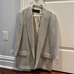 Oversized Zara basics blazer